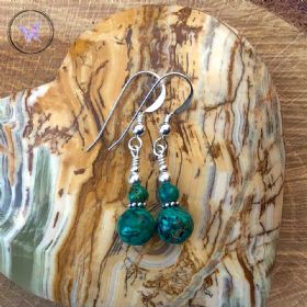 Chrysocolla Earrings